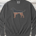 Rhodesian Ridgeback Vintage USA Sweatshirt - Pepper