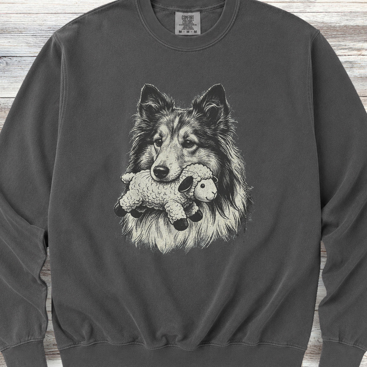 Shetland Sheepdog Favorite Toy Sweatshirt - Pepper
