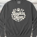Boykin Spaniel Groovy Mom Sweatshirt - Pepper