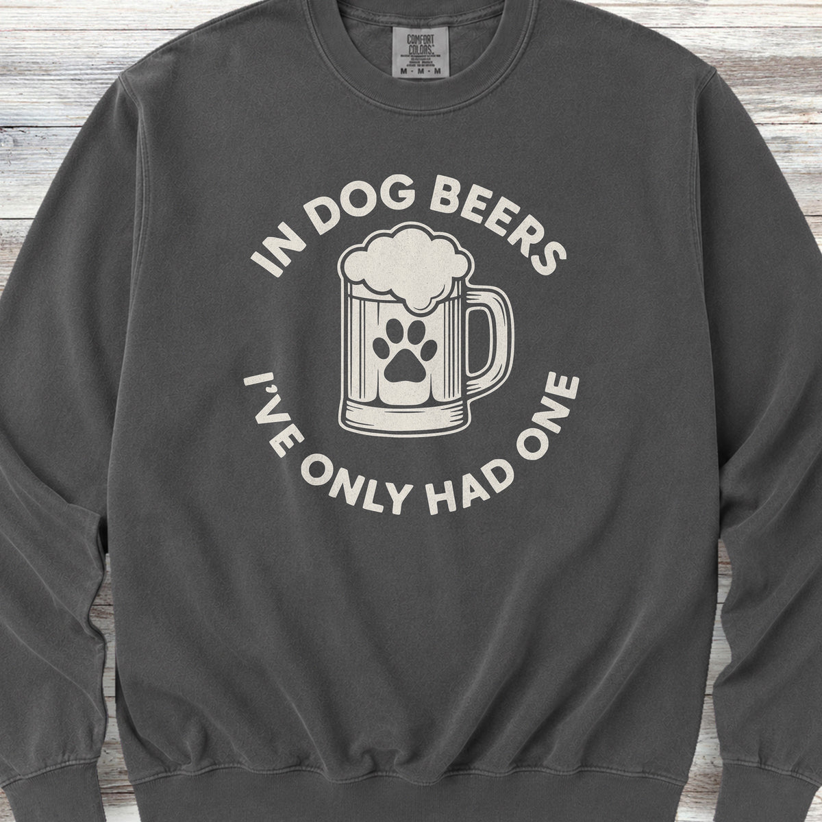 Dog Beers Sweatshirt - Pepper