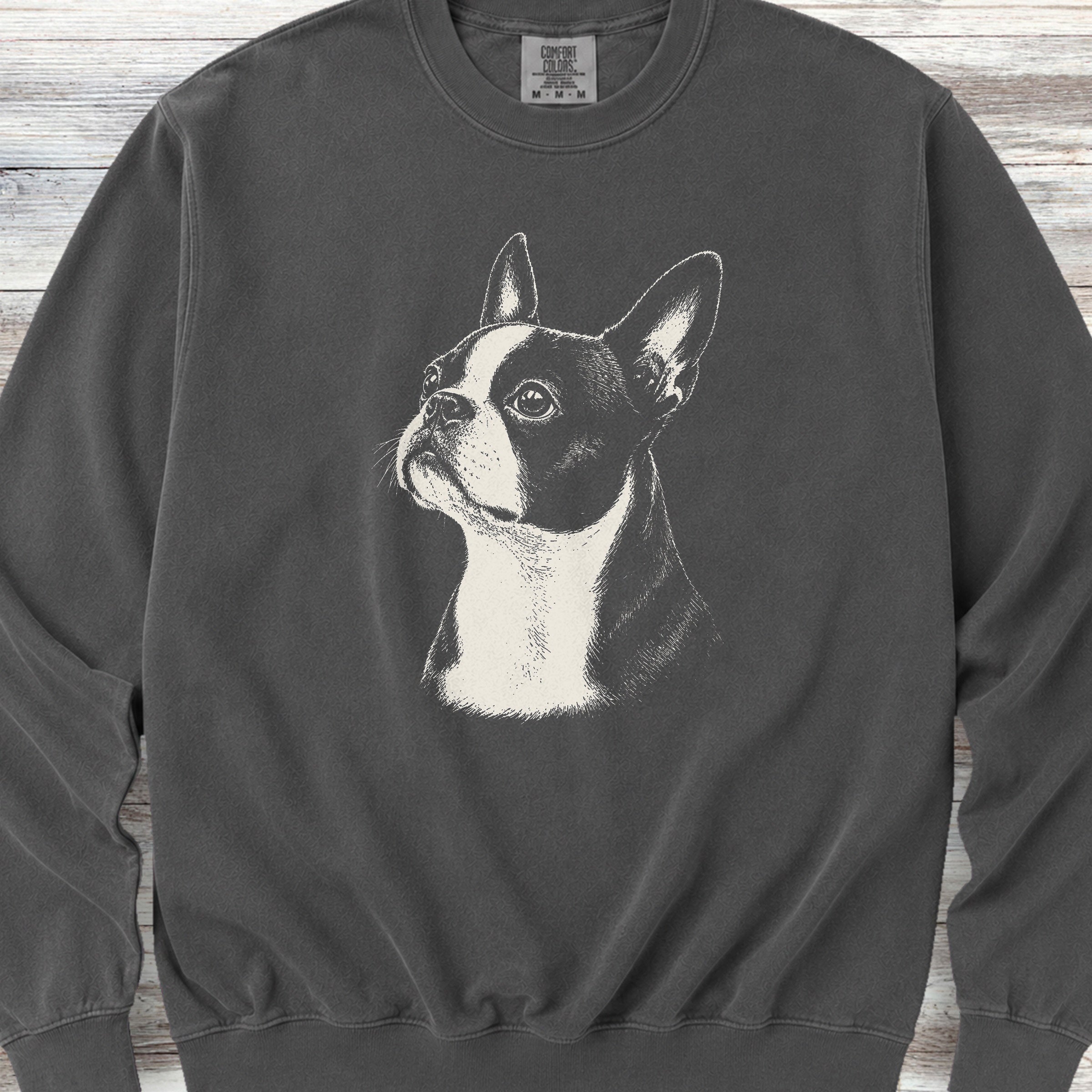 Boston Terrier Loyalty Sweatshirt - Pepper