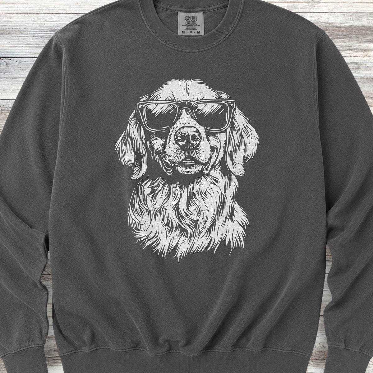 Golden Retriever Sunny Sweatshirt - Pepper