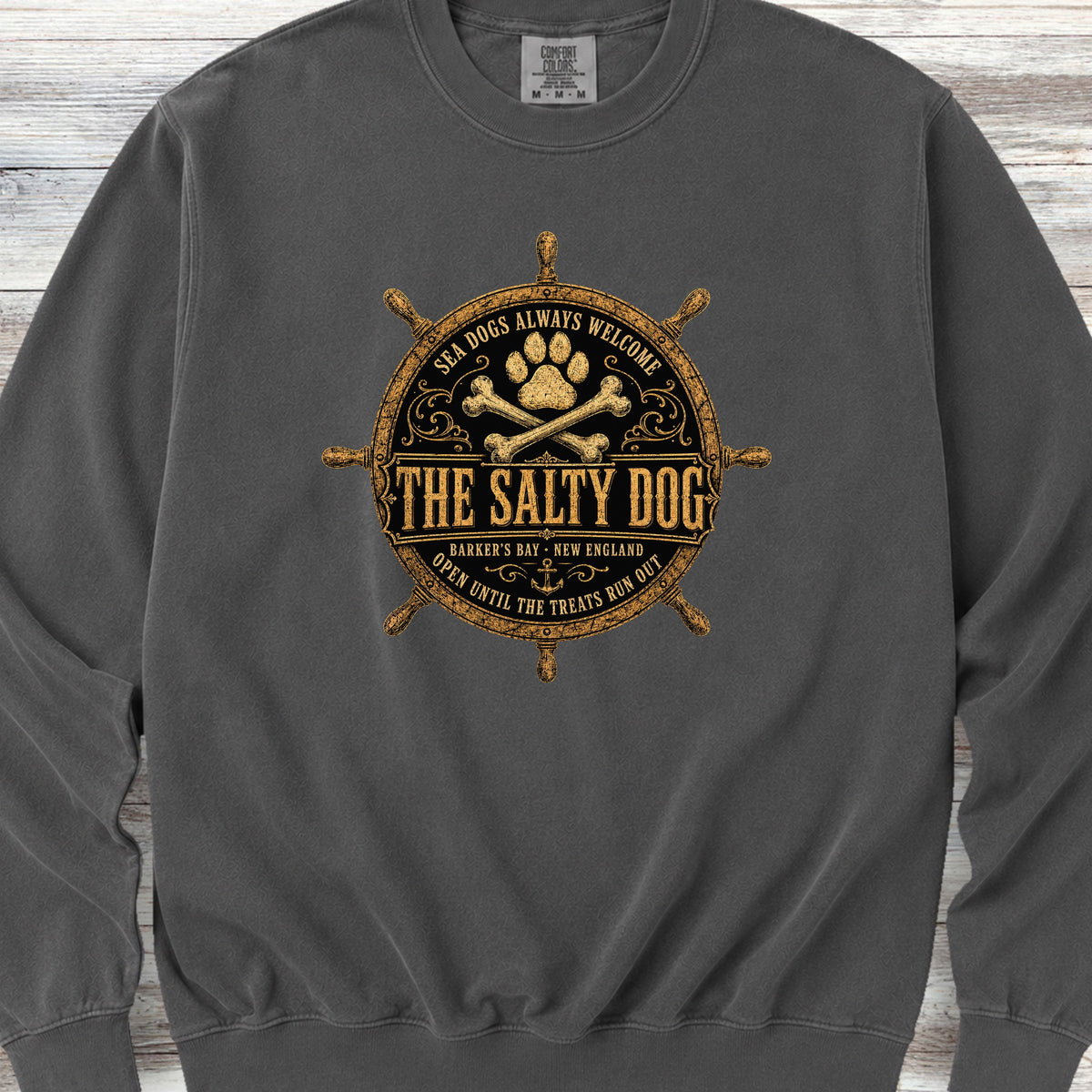 The Salty Dog Sweatshirt - Pepper