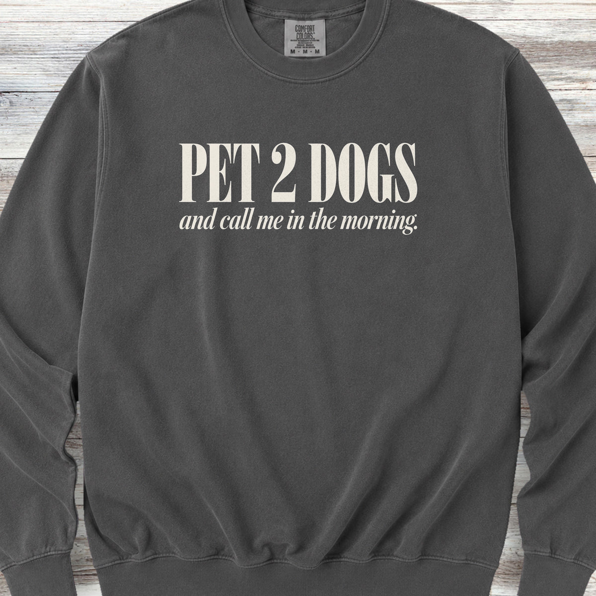 Pet 2 Dogs Sweatshirt - Pepper