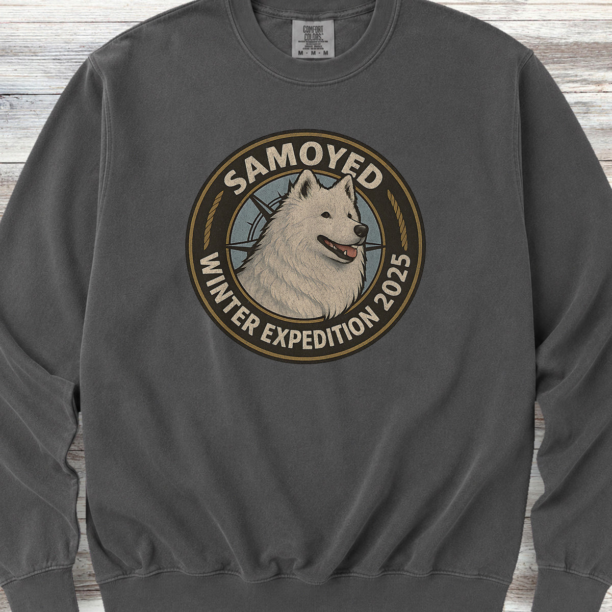 Samoyed Winter Expedition 2025 Sweatshirt - Pepper