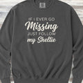 Shetland Sheepdog Find Me Sweatshirt - Pepper