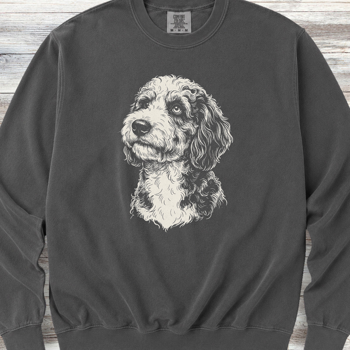 Aussiedoodle Loyalty Sweatshirt - Pepper