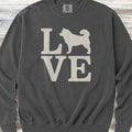 Malamute Love Sweatshirt - Pepper