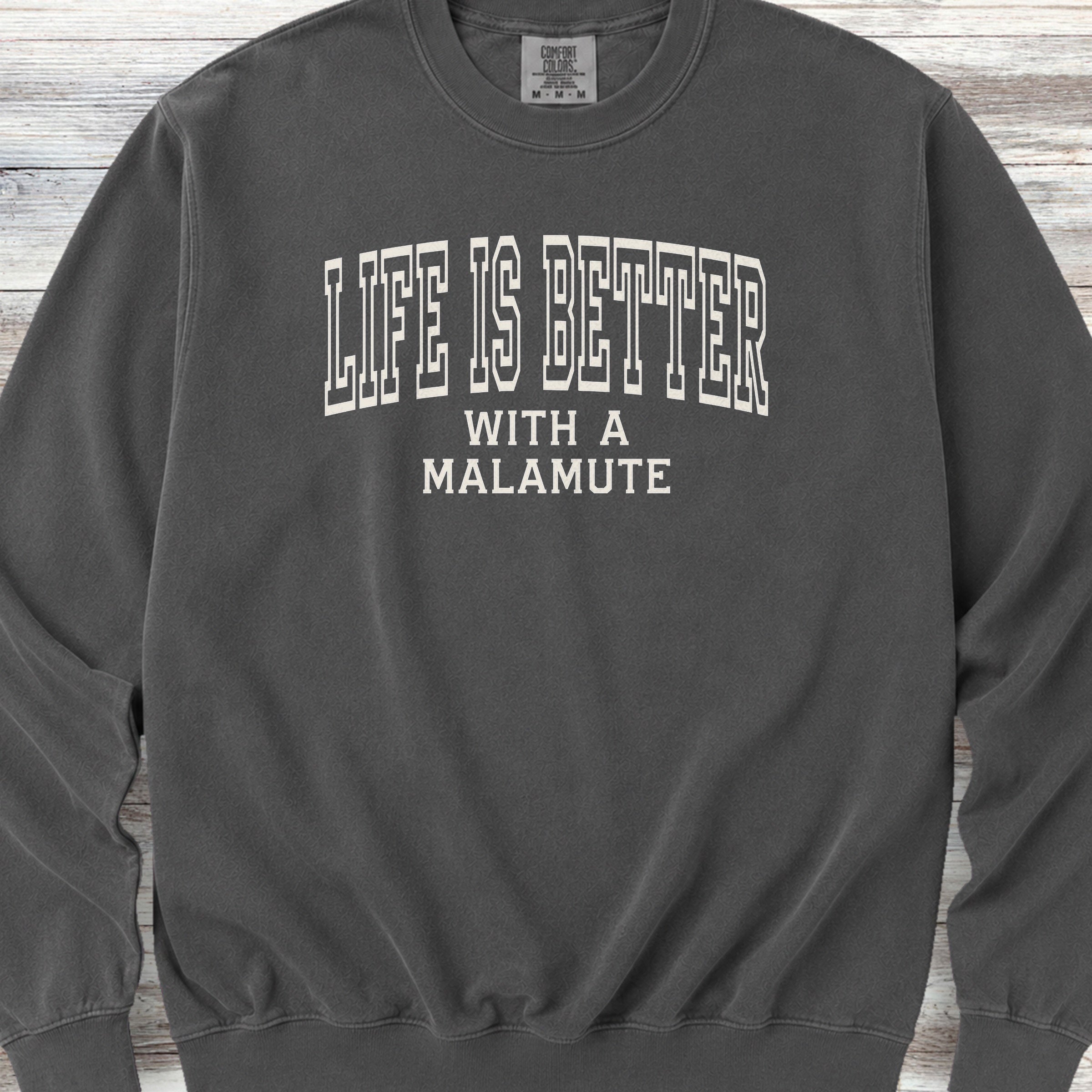 Malamute Better Sweatshirt - Pepper