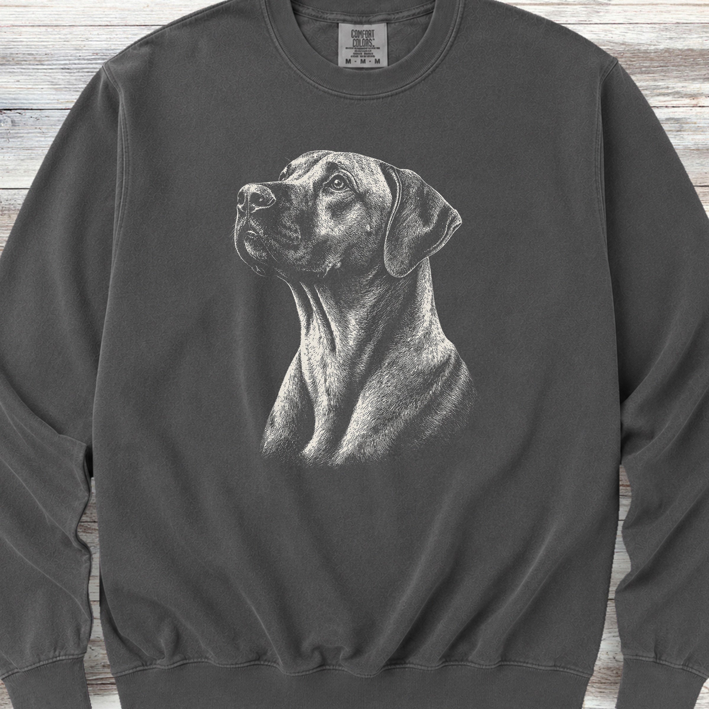 Rhodesian Ridgeback Loyalty Sweatshirt - Pepper