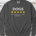 Dogs Review Sweatshirt - Pepper