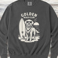 Golden Retriever Beach Club Sweatshirt - Pepper