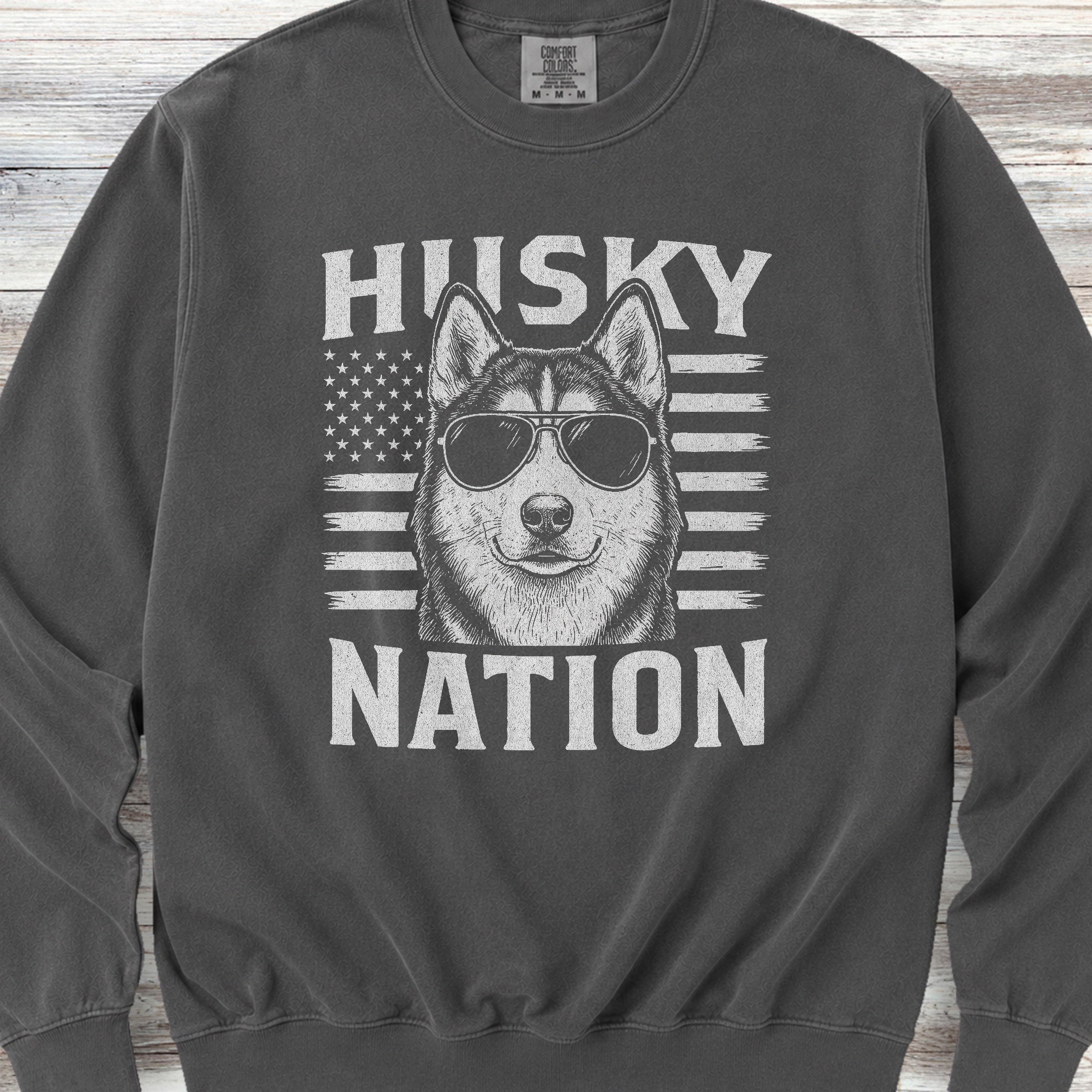 Husky Nation Sweatshirt - Pepper