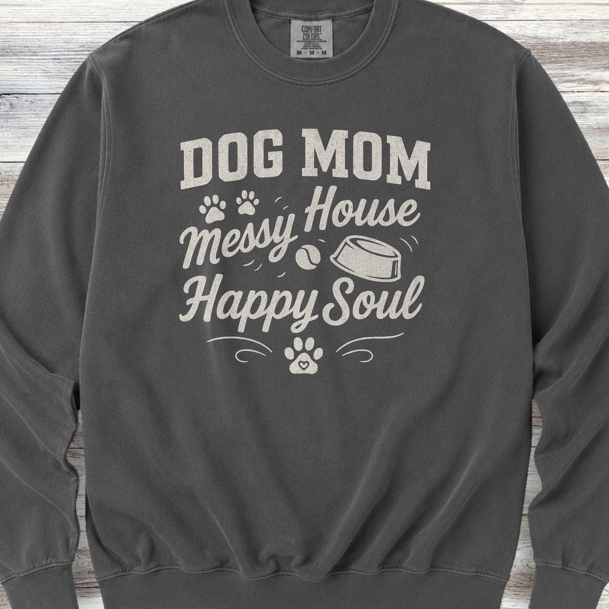 Dog Mom Happy Soul Sweatshirt - Pepper