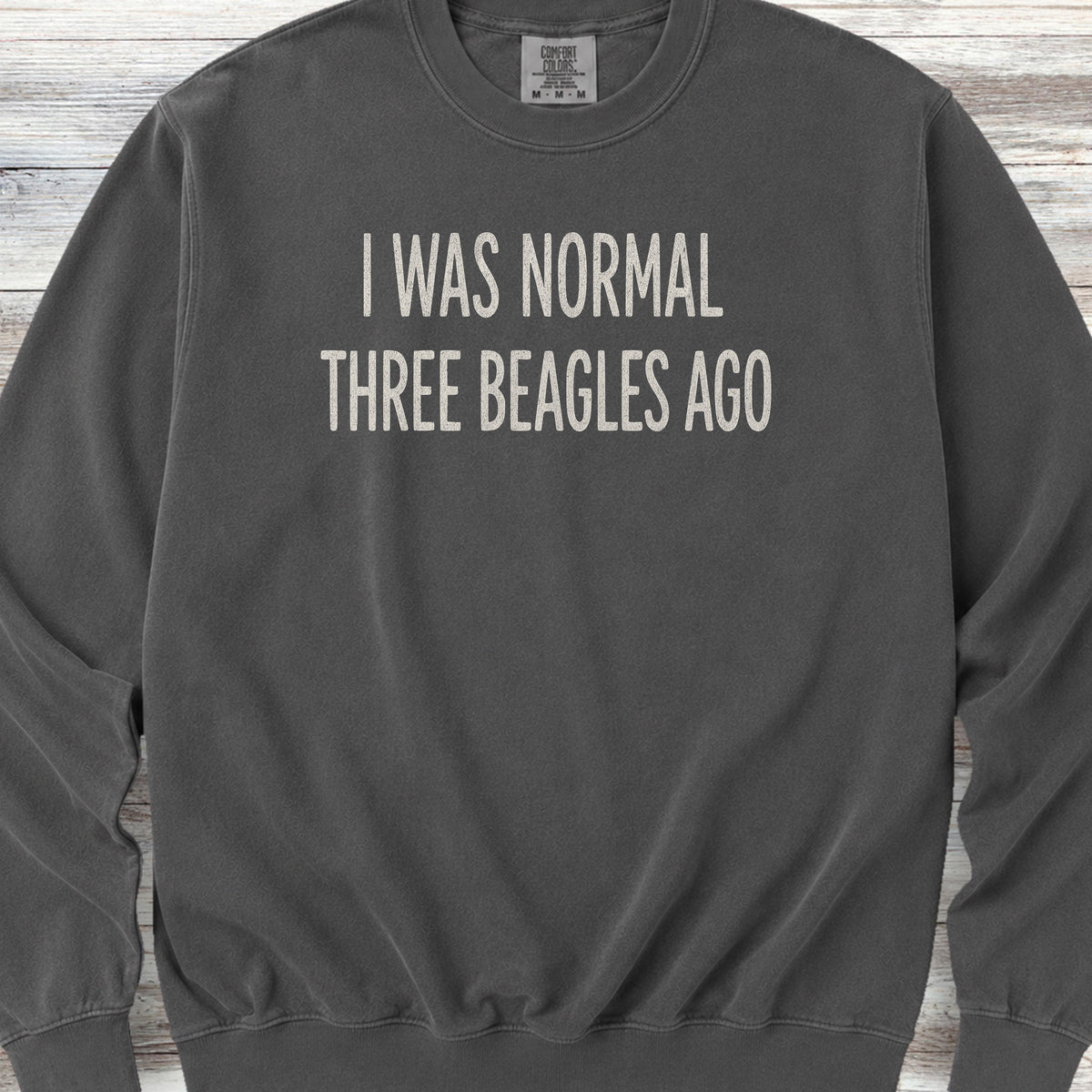 Normal 3 Beagles Ago Sweatshirt - Pepper