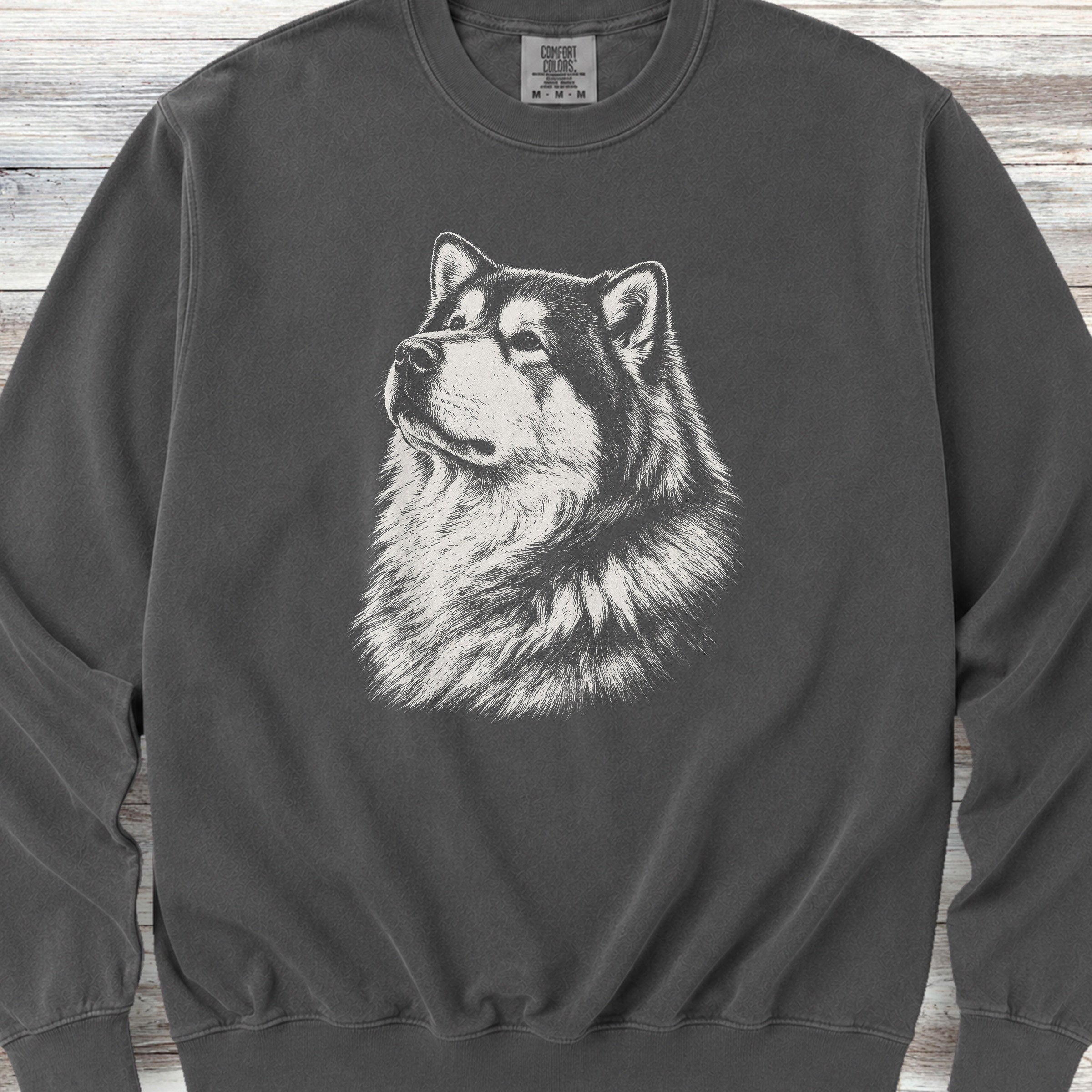 Alaskan Malamute Loyalty Sweatshirt - Pepper