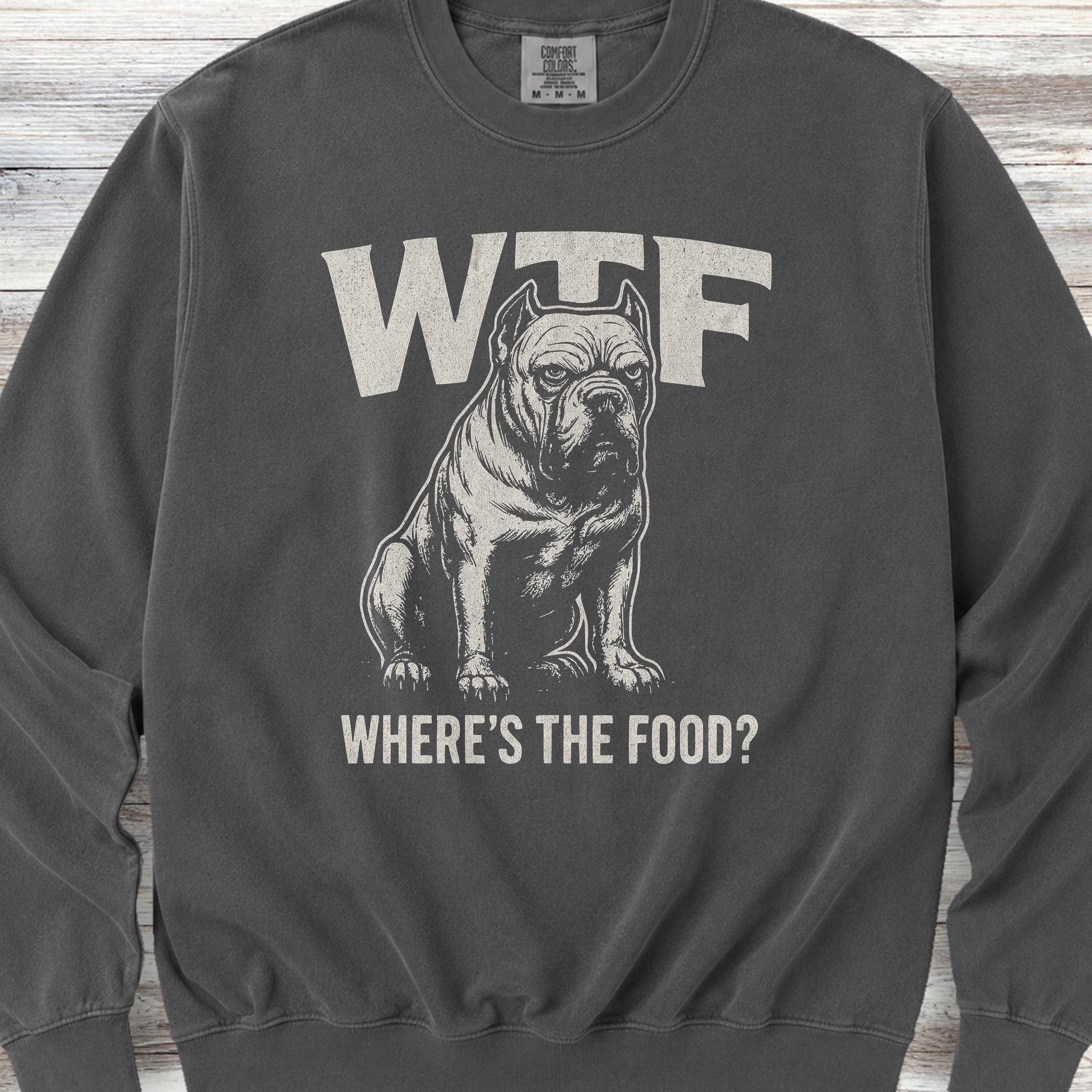 Cane Corso WTF Sweatshirt - Pepper