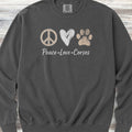 Cane Corso Peace Sweatshirt - Pepper