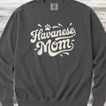 Havanese Groovy Mom Sweatshirt - Pepper