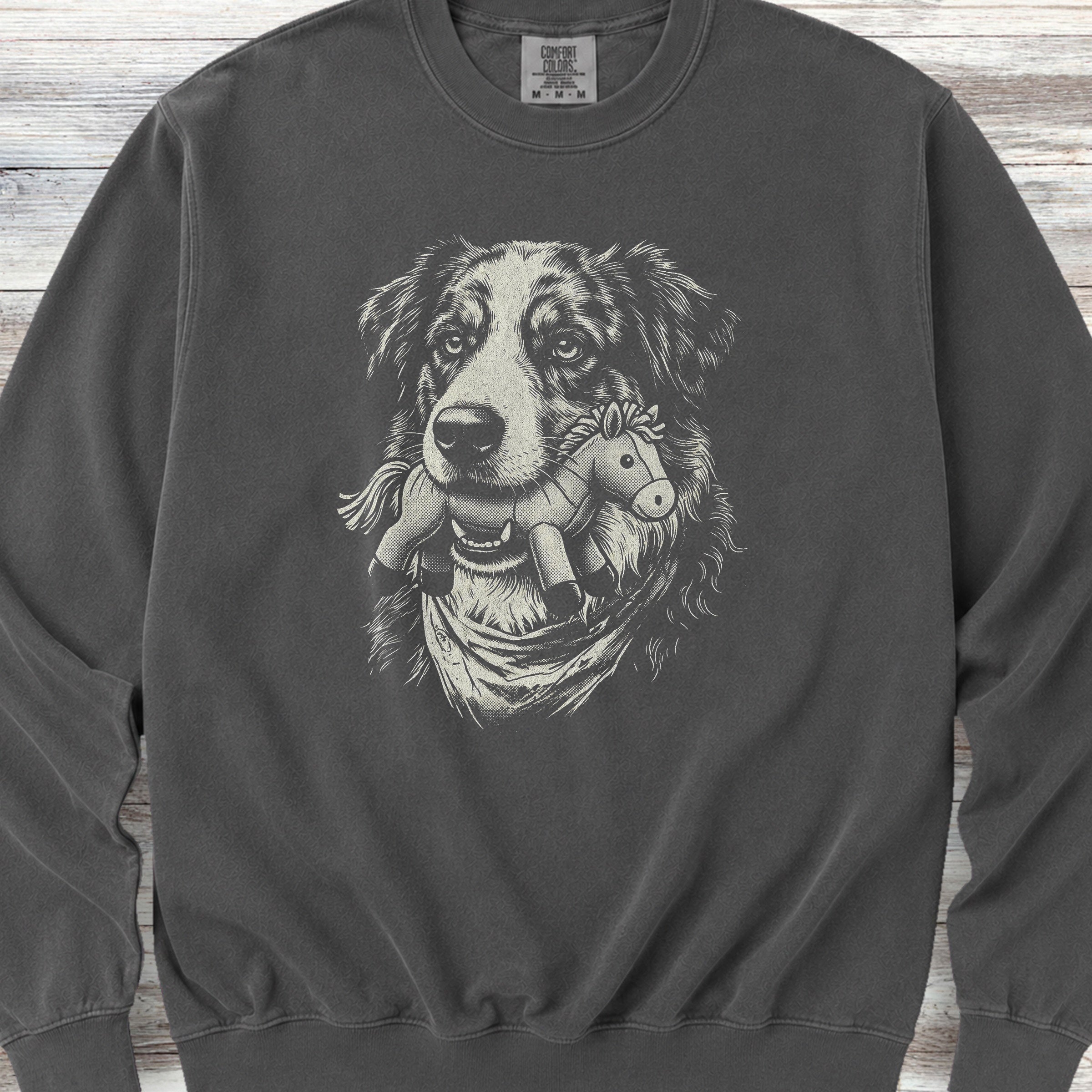 American Shepherd Favorite Toy Sweatshirt - Pepper