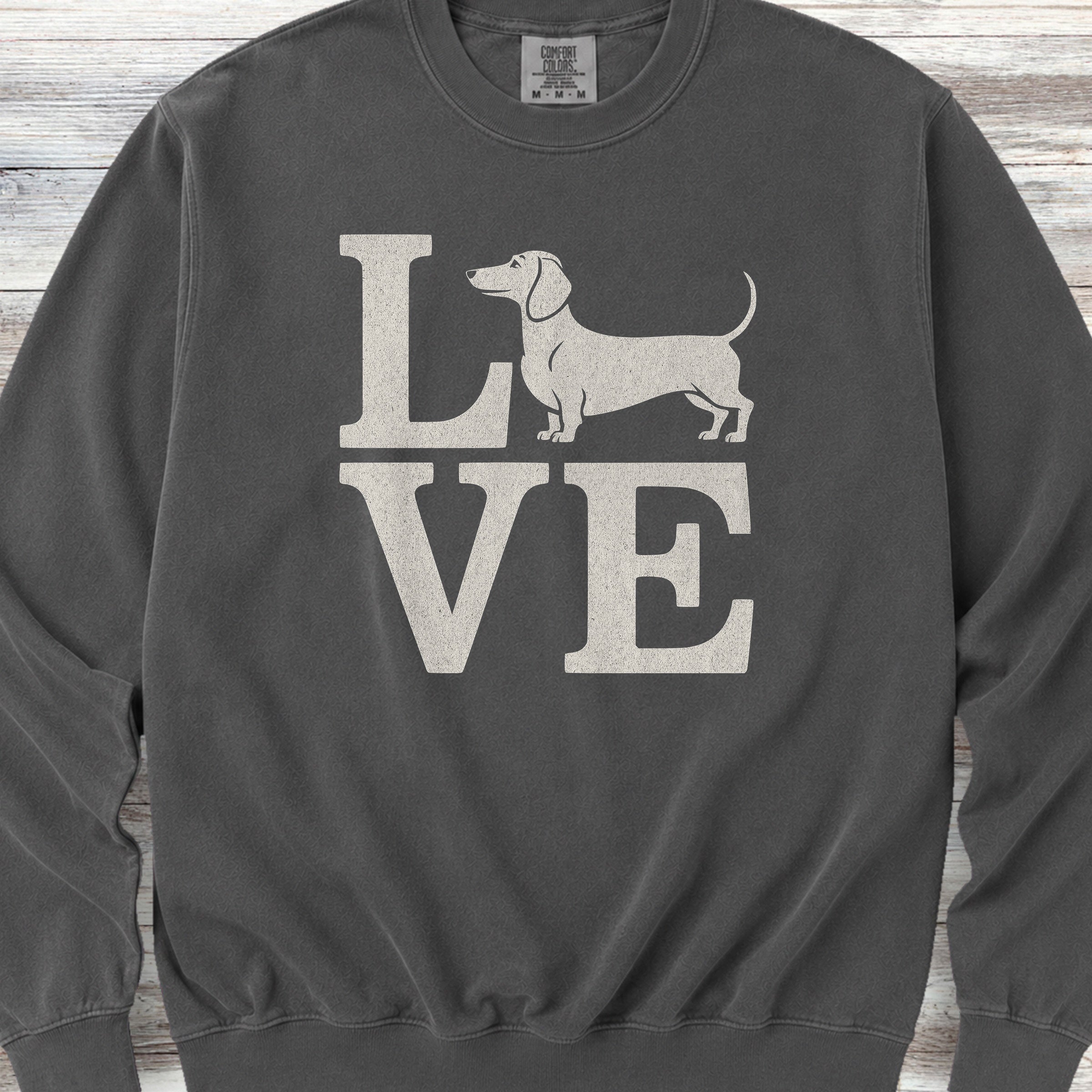 Dachshund Love Sweatshirt - Pepper