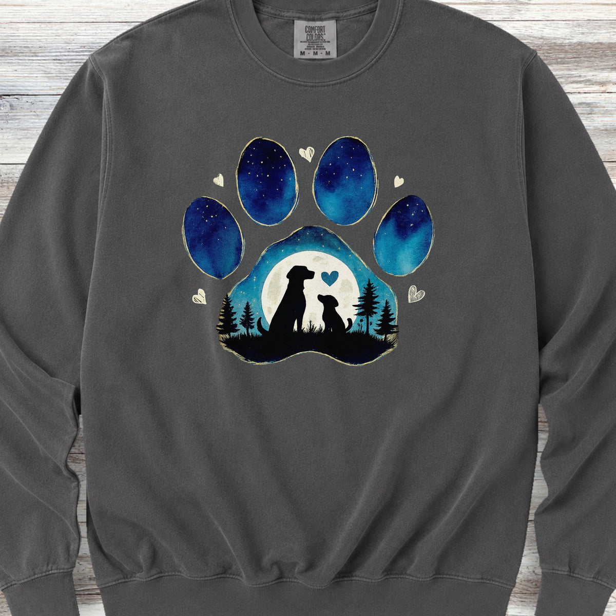 Love You to the Moon Sweatshirt - Pepper