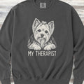 Yorkshire Terrier Therapist Sweatshirt - Pepper
