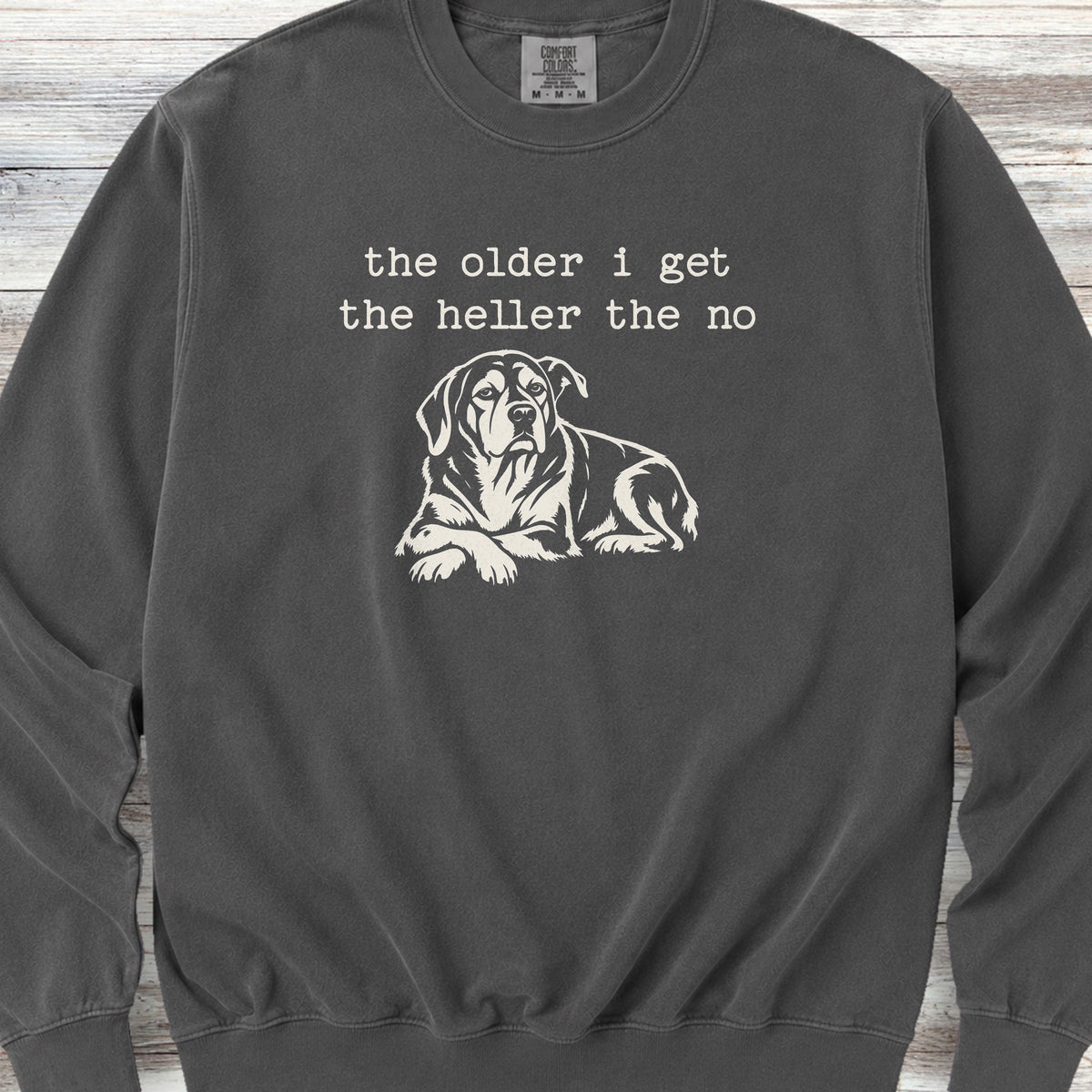 Hell No Sweatshirt - Pepper