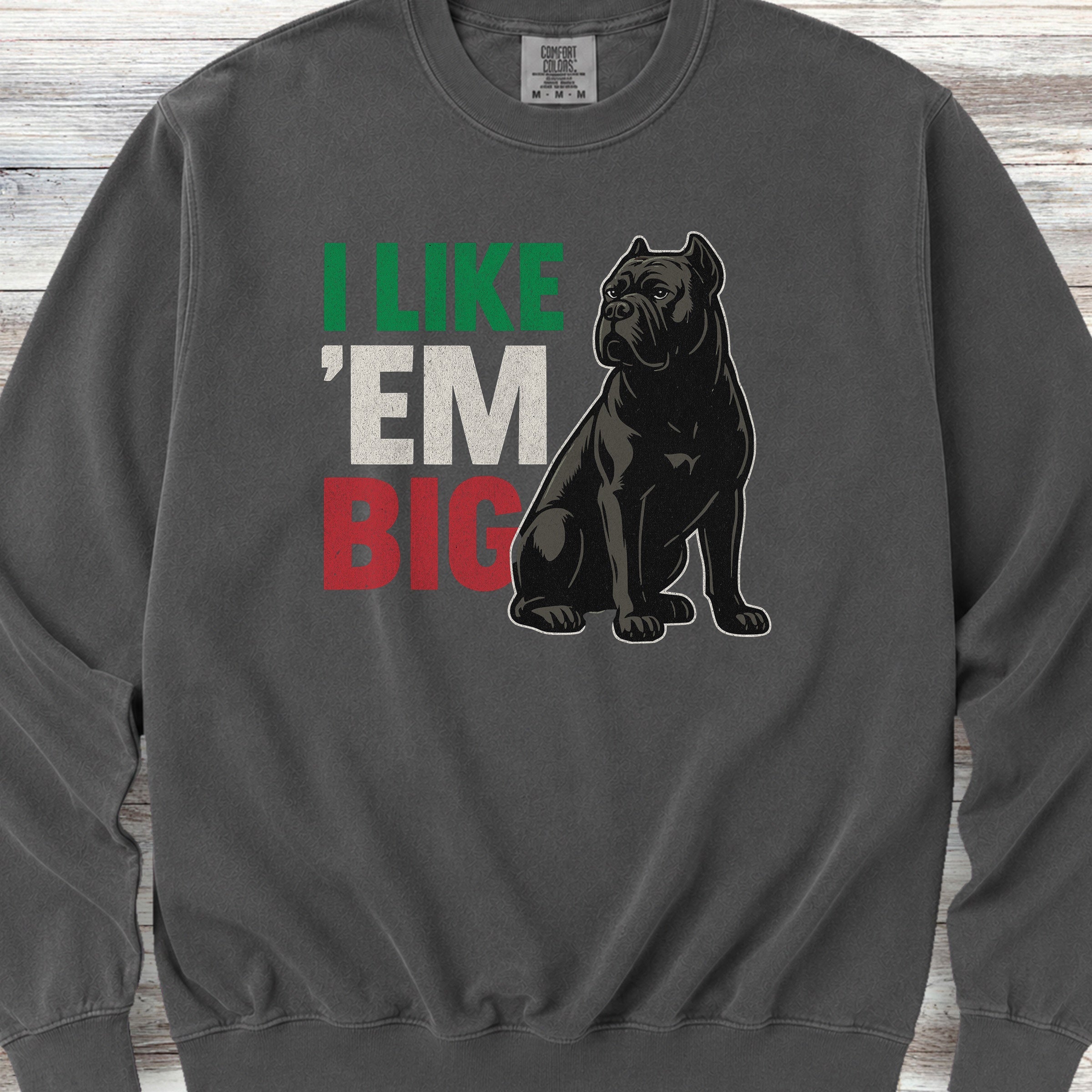 Cane Corso Big Sweatshirt - Pepper
