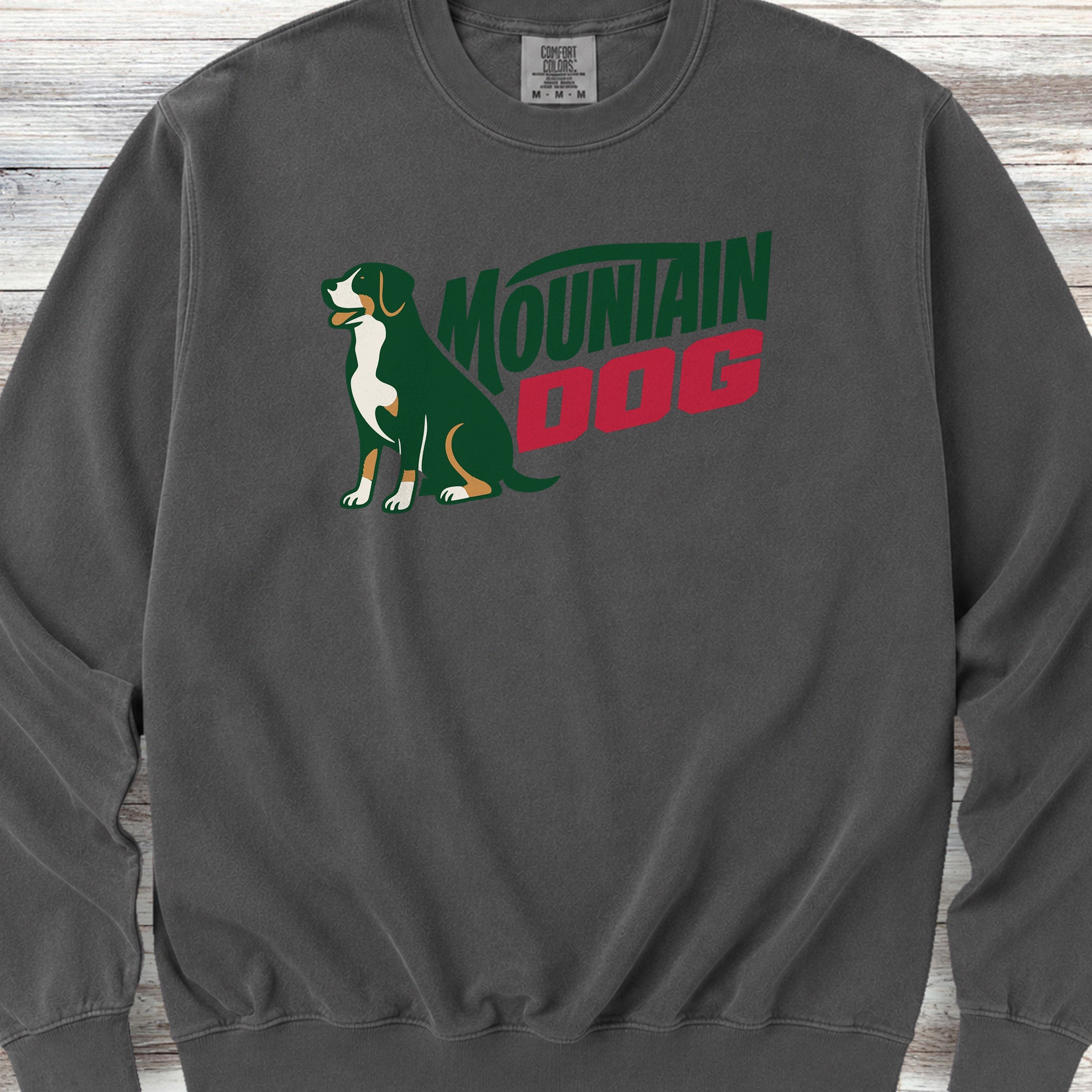 Swiss Mountain Dog Sweatshirt - Pepper
