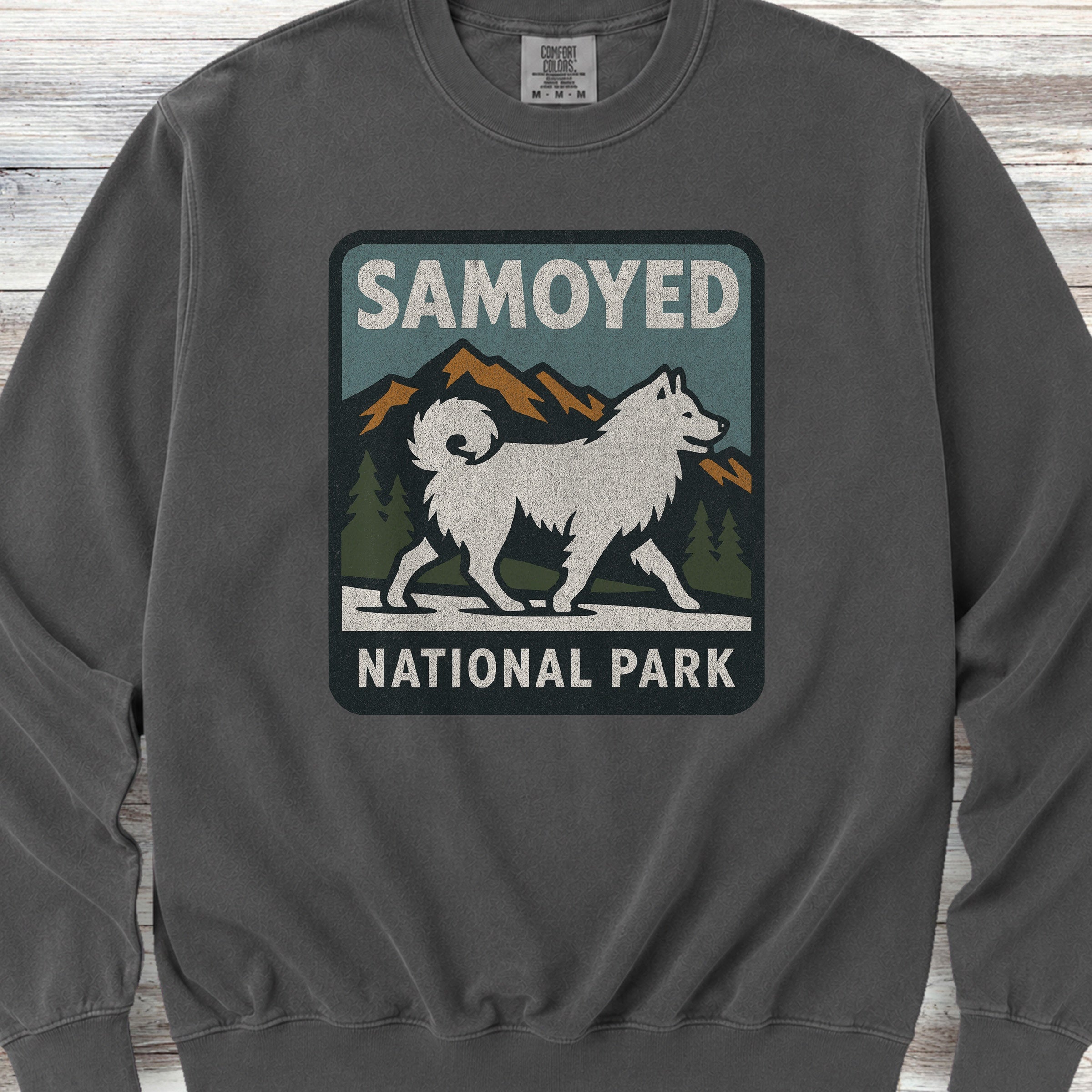 Samoyed National Park Sweatshirt - Pepper