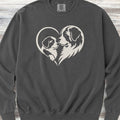 Saint Bernard Heart Bond Sweatshirt - Pepper