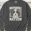 Sheepadoodle Nation Sweatshirt - Pepper