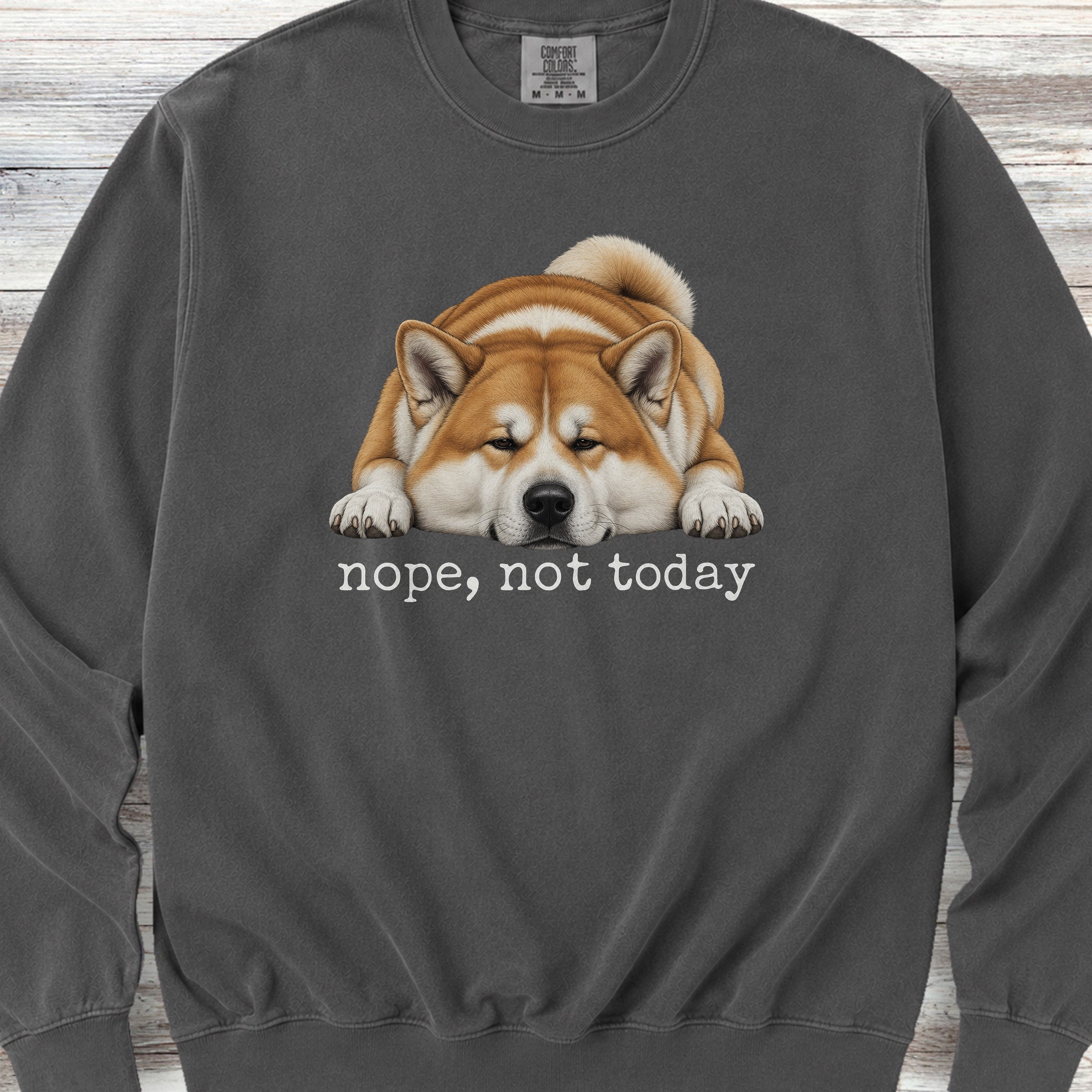 Akita Nope Sweatshirt - Pepper