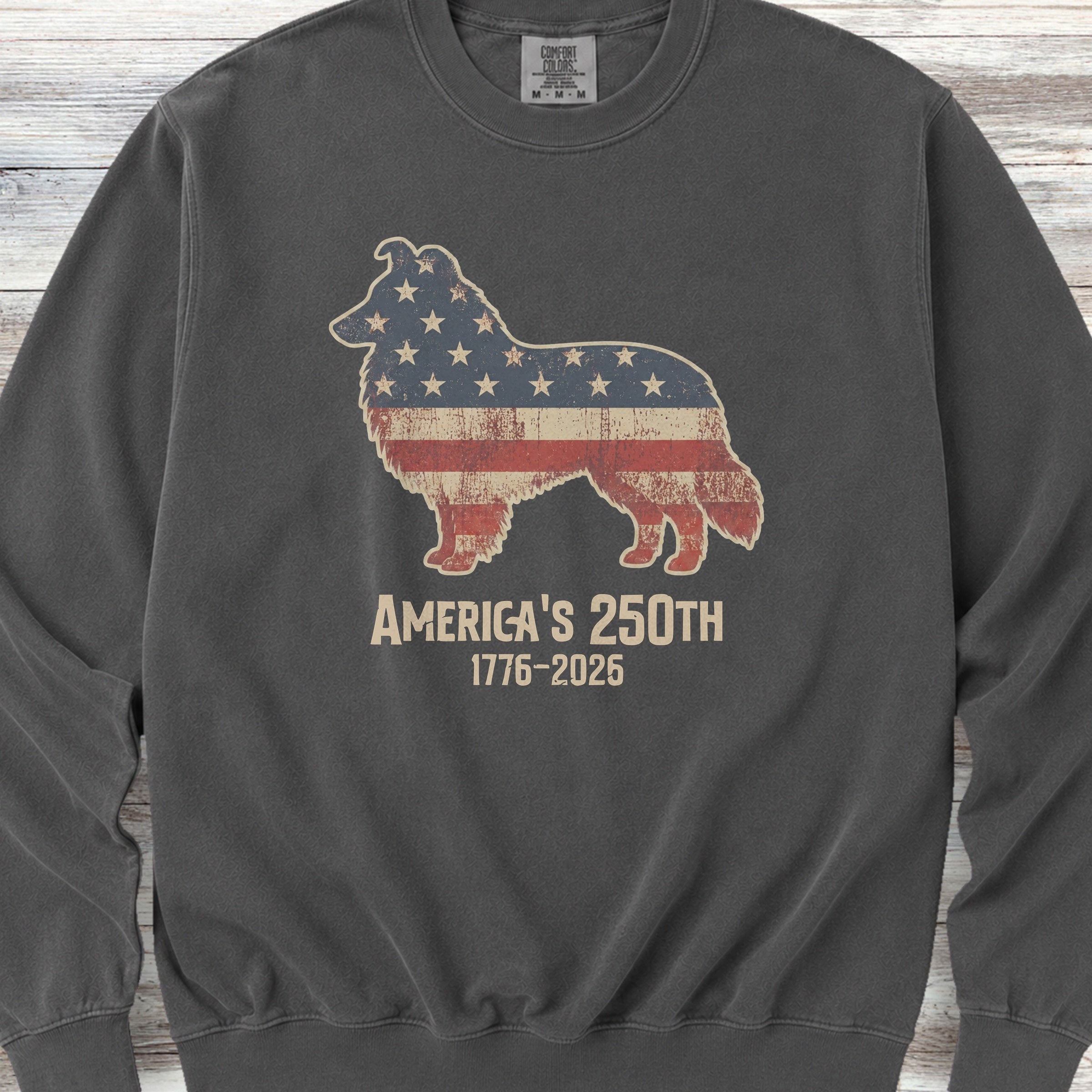 Shetland Sheepdog 250 Sweatshirt - Pepper