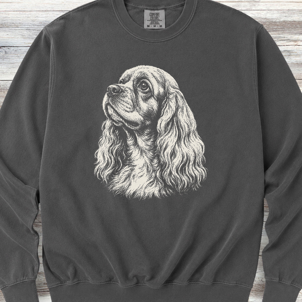 Cocker Spaniel Loyalty Sweatshirt - Pepper