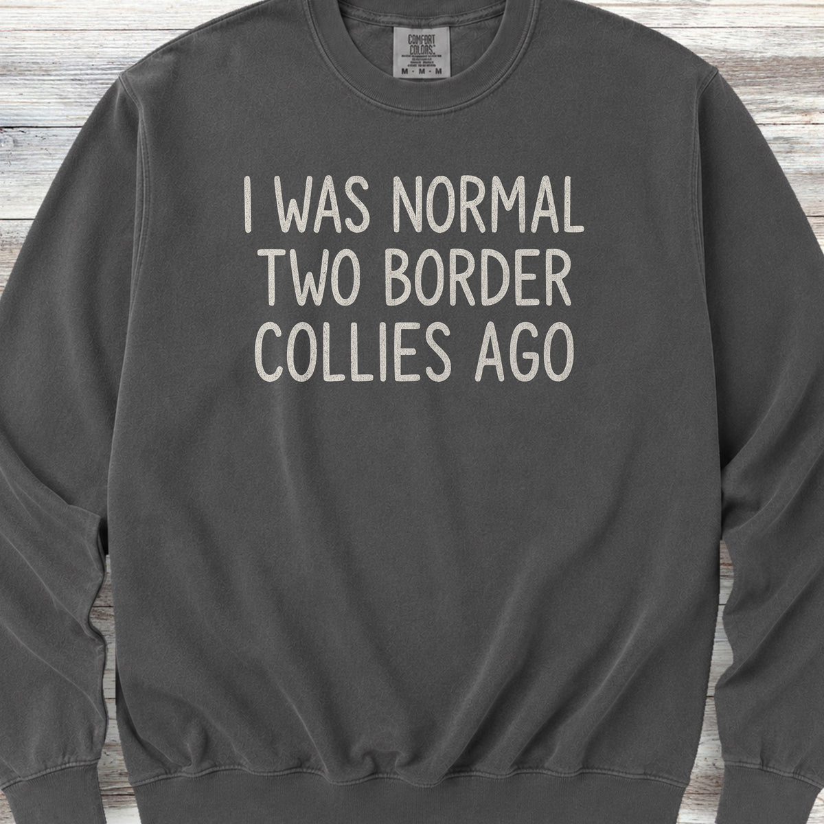 Border Collie Normal Sweatshirt - Pepper