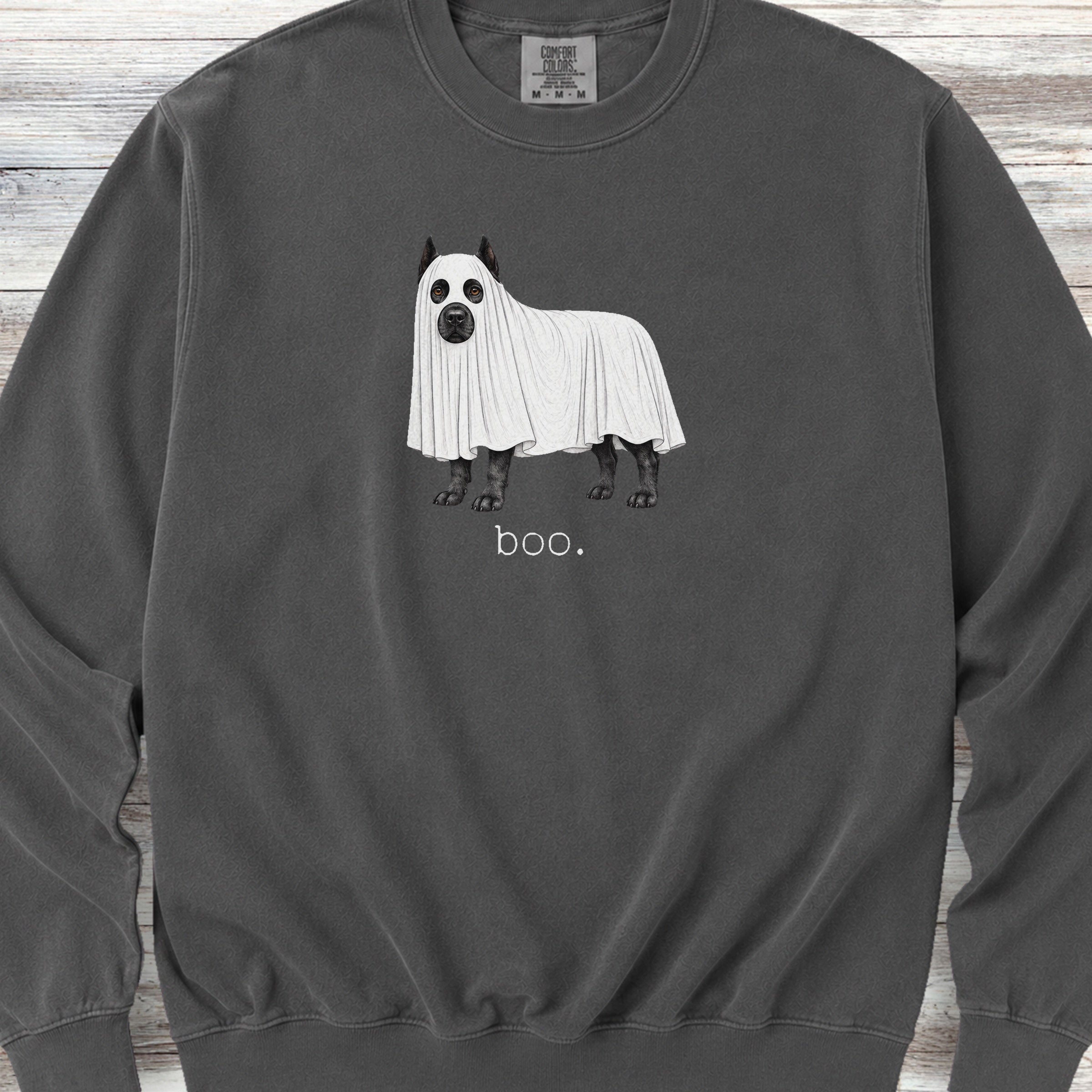 Cane Corso Boo Sweatshirt - Pepper