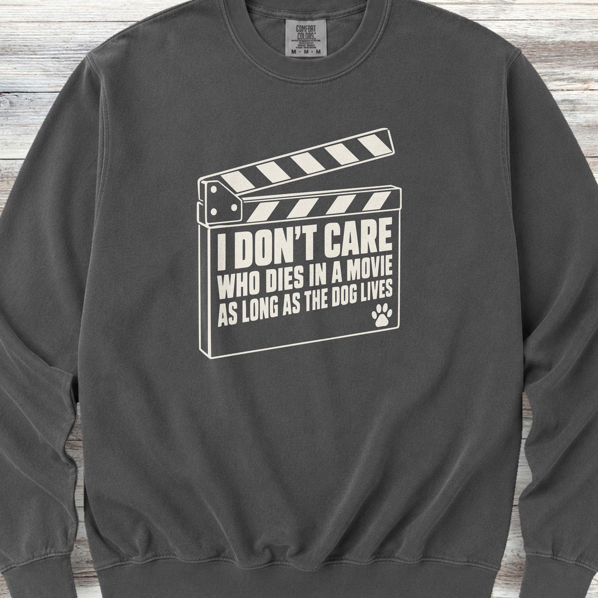 The Dog Lives Sweatshirt - Pepper