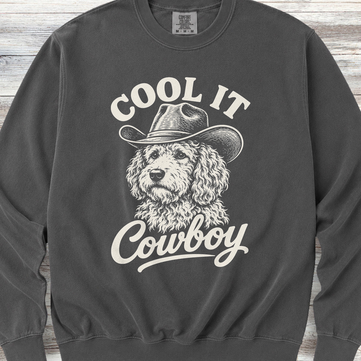 Goldendoodle Cool It Sweatshirt - Pepper