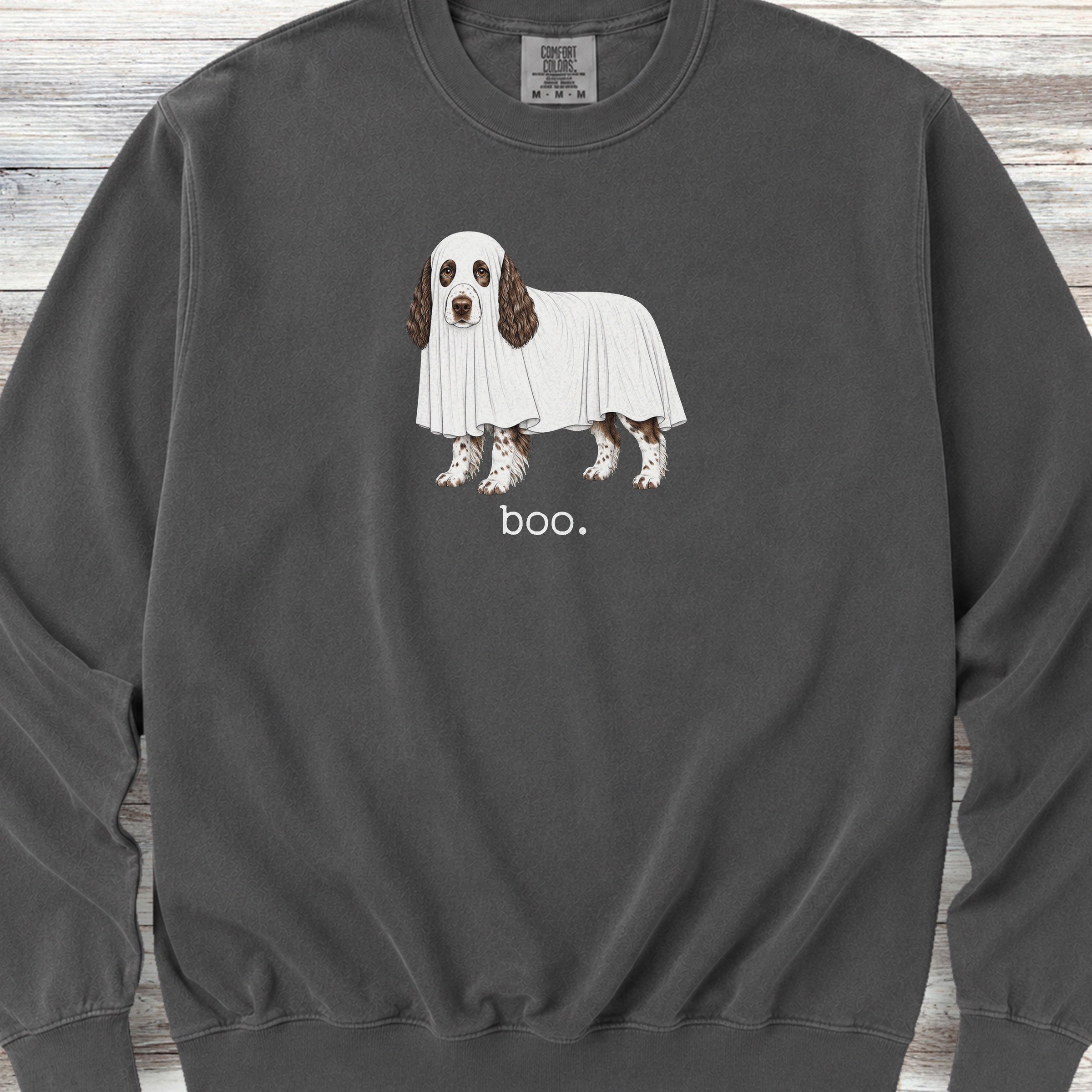 English Springer Spaniel Boo Sweatshirt - Pepper
