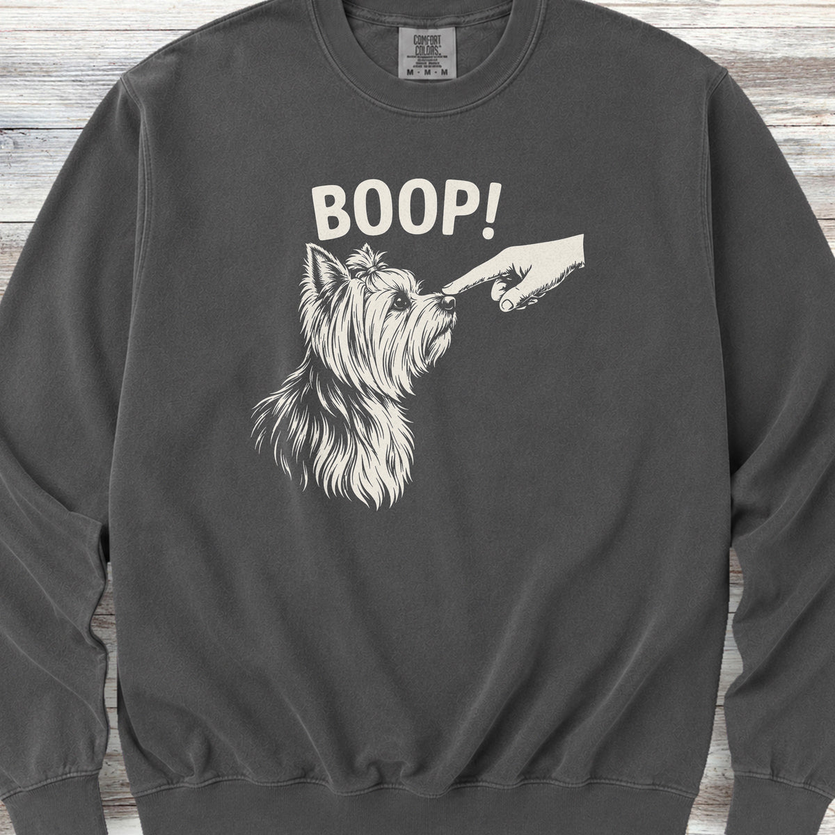 Yorkshire Terrier BOOP! Sweatshirt - Pepper