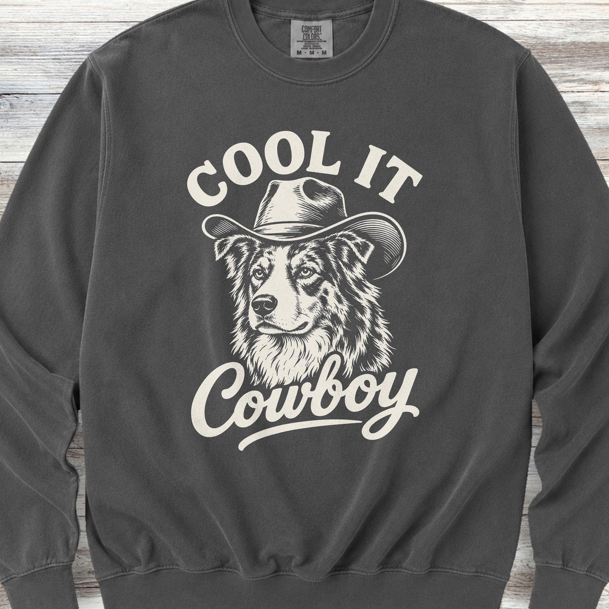 Australian Shepherd Merle Cool It Sweatshirt - Pepper