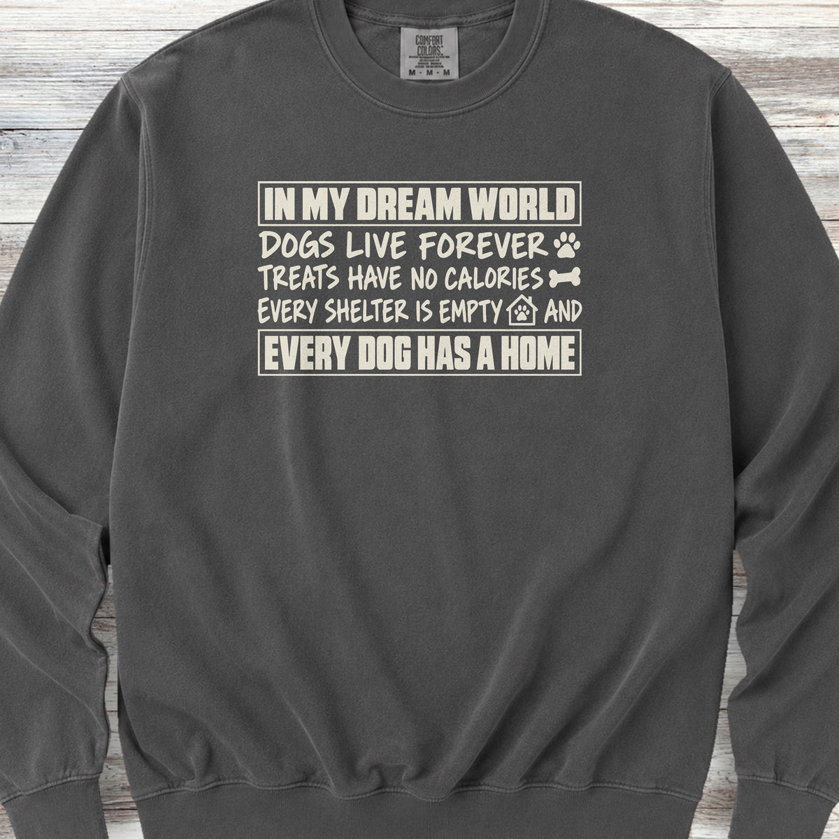 My Dream World Sweatshirt - Pepper