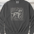 Irish Setter Linocut Sweatshirt - Pepper
