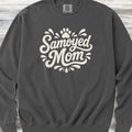 Samoyed Groovy Mom Sweatshirt - Pepper