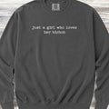 Bichon Frise Girl Sweatshirt - Pepper
