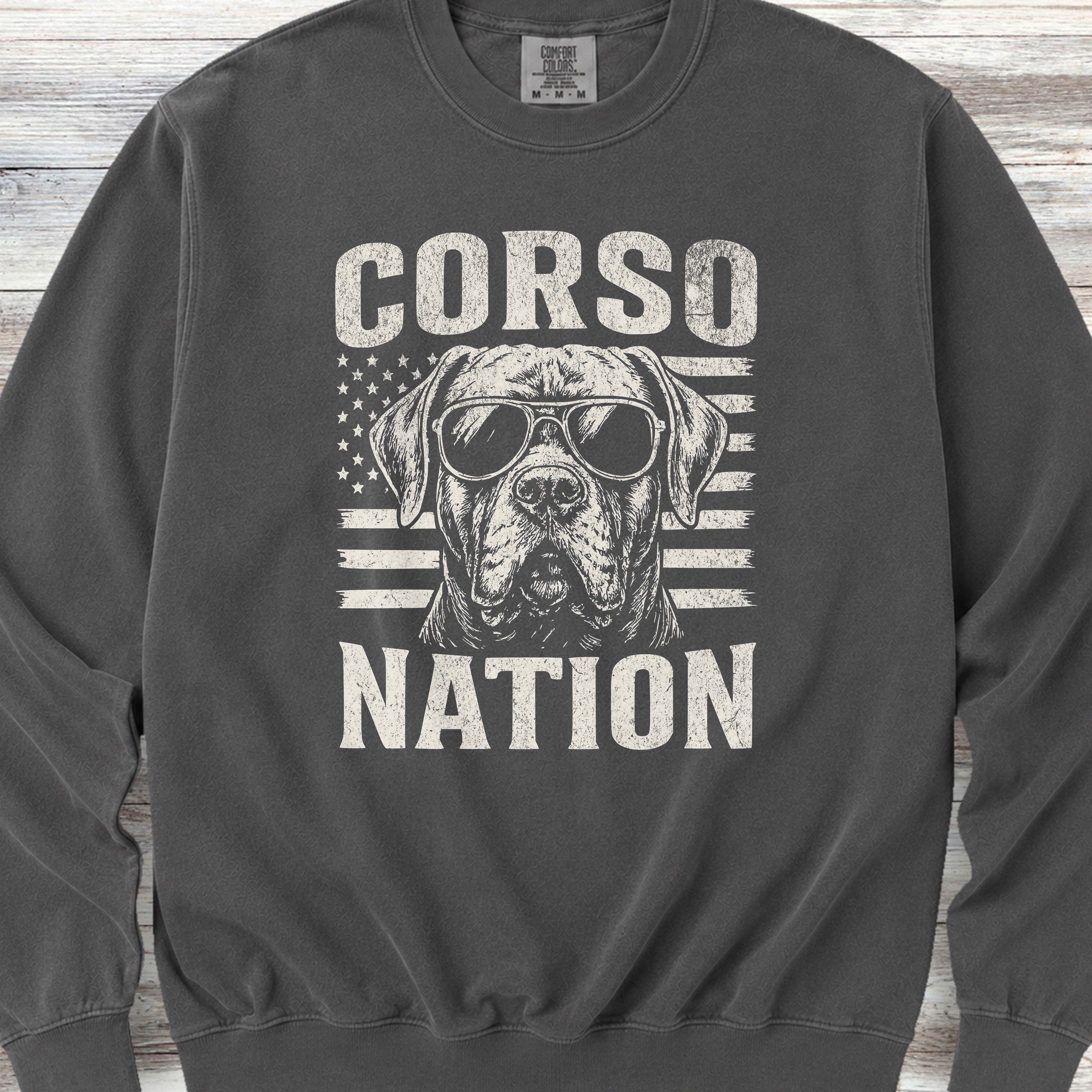 Cane Corso Nation Sweatshirt - Pepper