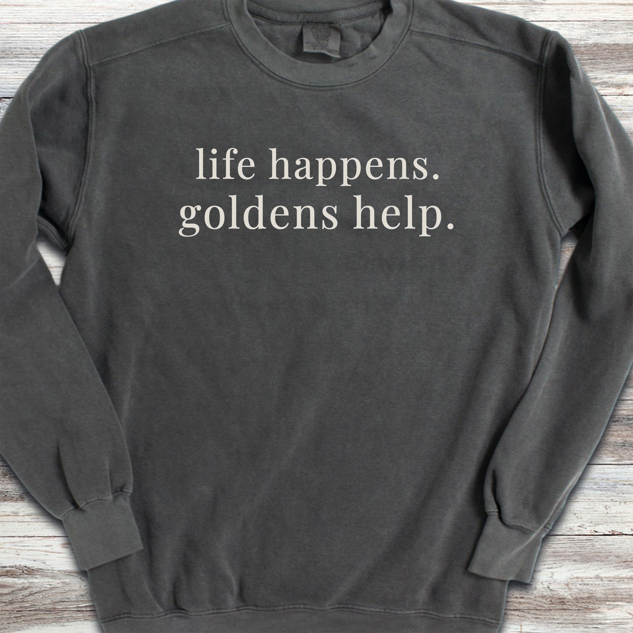 Golden Retriever Help Sweatshirt - Pepper