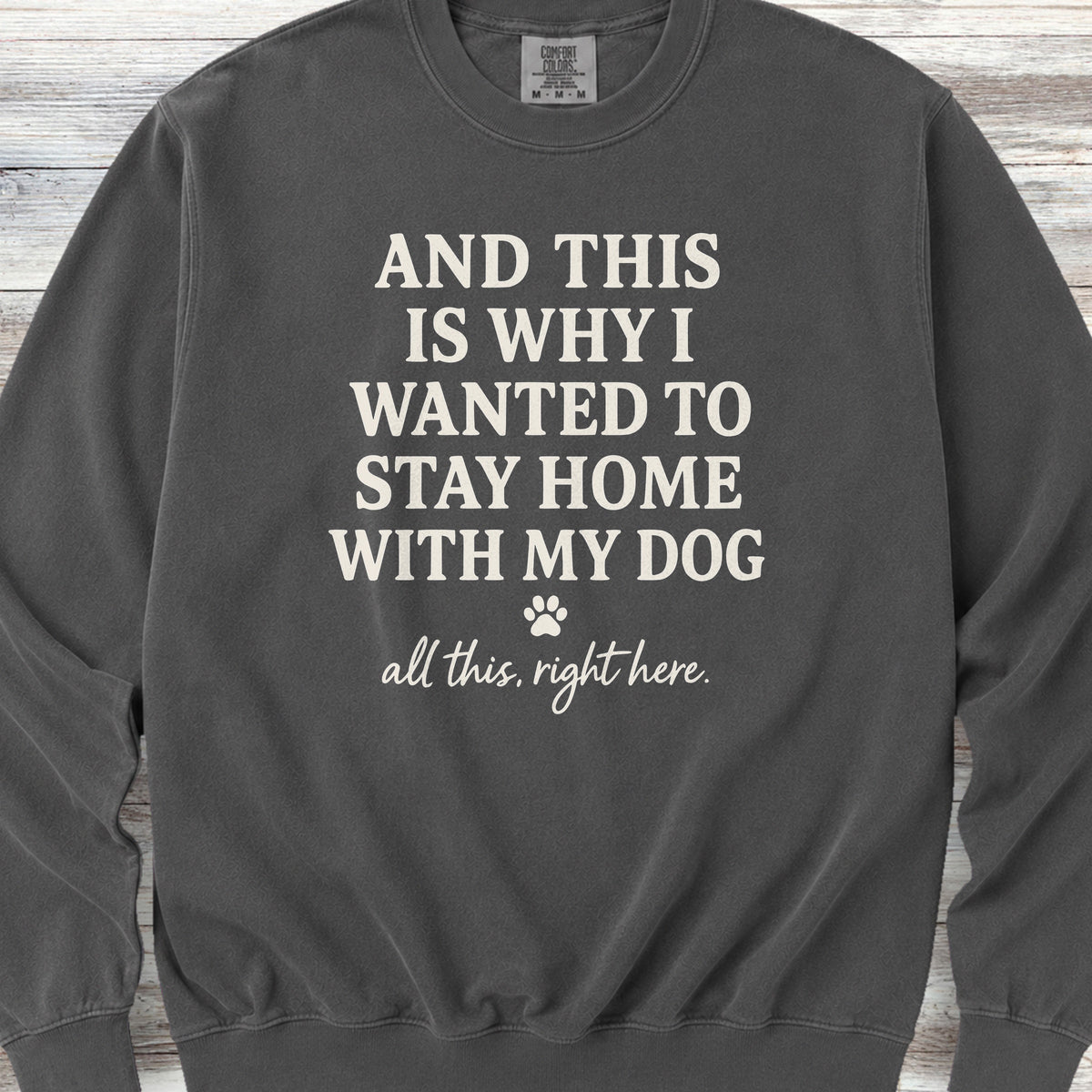 This Is Why Sweatshirt - Pepper